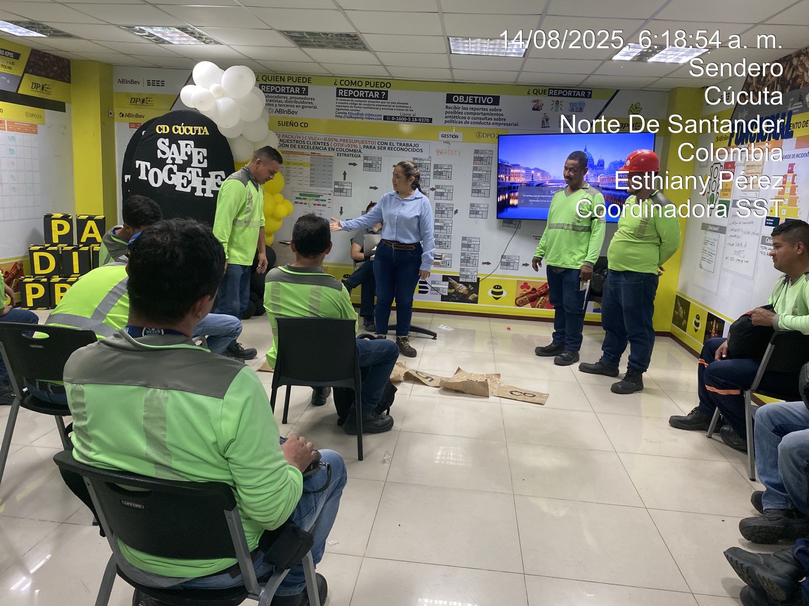 Evidencia de capacitación